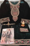Aarsh 1007 Velvet Embroidery Designer Pakistani Readymade Suits Orders In India